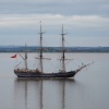 Ghostly boat