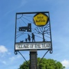 Fressingfields village of the year sign.