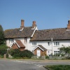 Houses near the Church at Dunwich