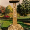 Village sign