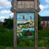Village sign