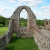 The old refectory at Leiston Abbey