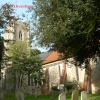 St. Nicholas Church, Wrentham,  (shrouded by trees)