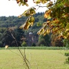 View through trees to Ribbesford House