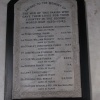 War Memorial in the Church