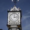 Clock in the square
