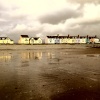 Seafront houses at Borth