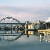 View of Tyne Bridges from the Millennium Bridge