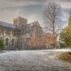 Winchester Cathedral in Snow