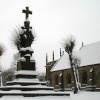 War Memorial and Church