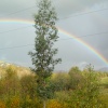 Somewhere over the rainbow.