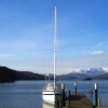 Bowness Bay in winter.