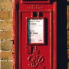 Post box at Long Buckby Wharf