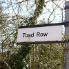 Toad Row Signpost