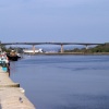 The A39 bridge.