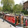 Canal Boat at Shiplake Lock