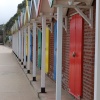 Beach huts
