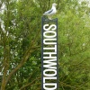 New and unusual sign at Southwold
