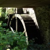 The old mill wheel.
