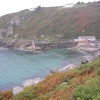 Lamorna Cove in the rain