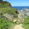 South West Coast path from Lee Bay to Bull Point