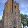 Oxney Church Tower in Stone