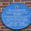 Plaque about Old Customs House