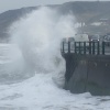 High tide at Sandsend