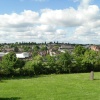 A view on Droitwich from the hill