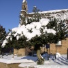 St Michael's Church in the snow