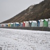 Snow on the beach Dec 2010