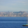 Edinburgh seen from across the Firth of Forth
