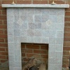 J R R Tolkiens Fireplace Surround