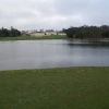 Hardwick Hall Country Park across the lake