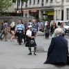 Pat the Piper in Trafalgar Square