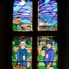 Evacuee's Memorial Window, Sudbury, Derbyshire