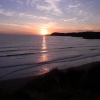 Sunset at Whitesands Bay near St Davids