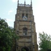 Evesham, the belltower of the former Abbey
