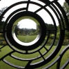 Decorative iron gate in Cambridge