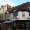 High Street, site of Black Friars Gate