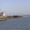 From Gorleston looking over the harbour to Gt. Yarmouth