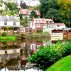 Reflections on the River Nidd at Knaresborough