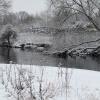 Winter wonderland in Watermead Country Park