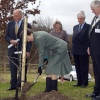 HRH Princess Anne visiting Godmersham, Kent.