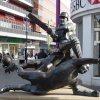 Leicester sports sculpture
