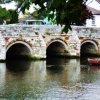 Old bridge over the River Avon, Christchurch