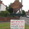 Rushden Town Council 'Welcome To Rushden' sign