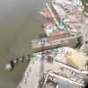 View from Emirates Airline, Greenwich Penisula, London