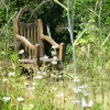 Grandads chair in Raveningham gardens