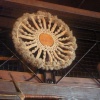 A wheel made of wool at St Olaves Priory